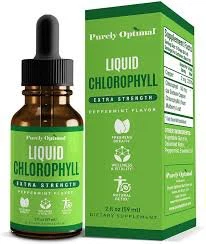 chlorophyll liquid drops